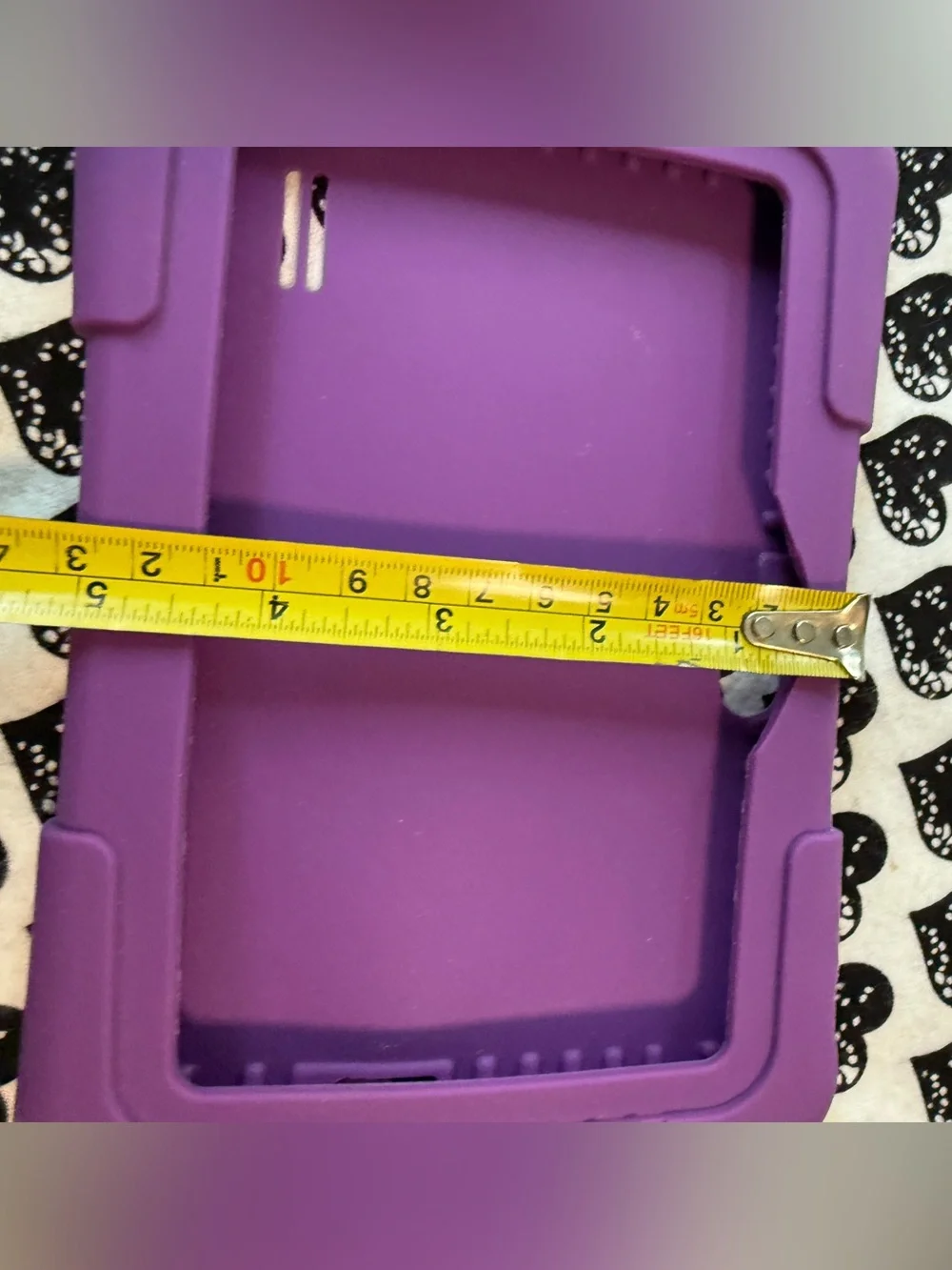 Purple Shockproof Tablet Case - Durable Silicone Cover